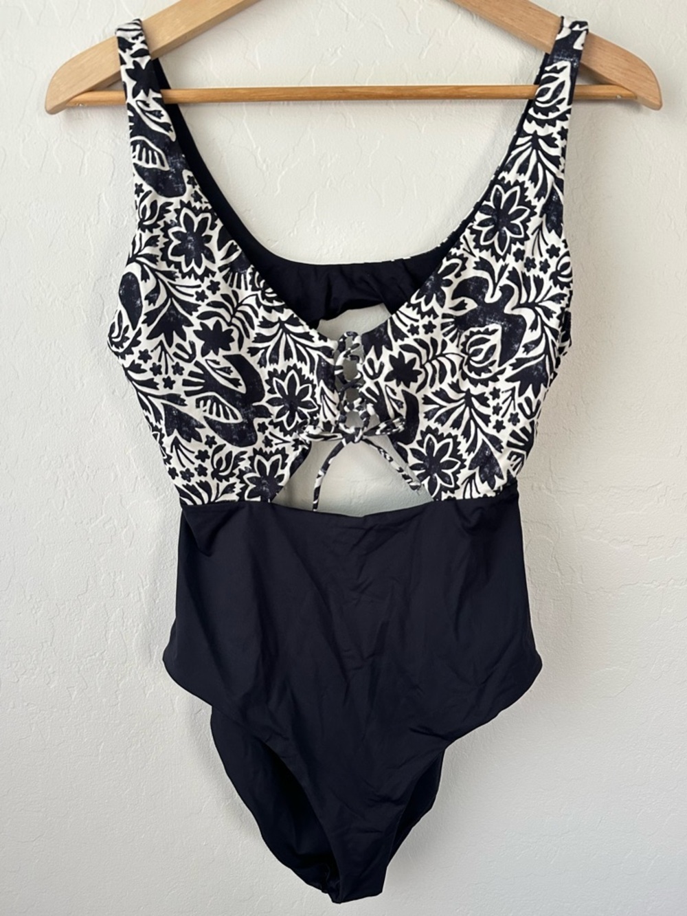 Prana Ruby Beach One Piece Swimsuit Flora Fauna Small-medium